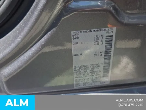 More photos of 2025 Nissan Altima 2.5 SV at ALM CDJR Macon, GA
