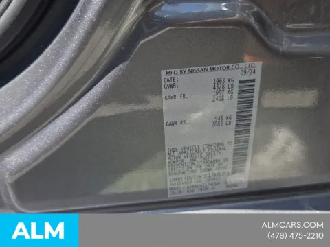 More photos of 2025 Nissan Altima 2.5 SV at ALM CDJR Macon, GA