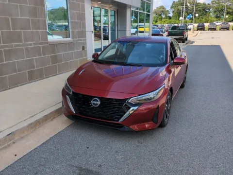 Red 2024 Nissan Sentra SV for sale in Macon, GA
