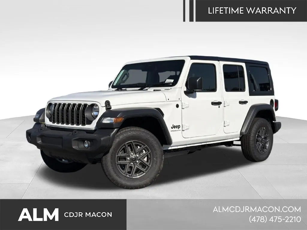 White 2026 Jeep Wrangler Sport RHD for sale in Macon, GA