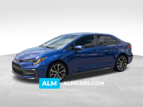 Blue 2020 Toyota Corolla SE for sale in Macon, GA