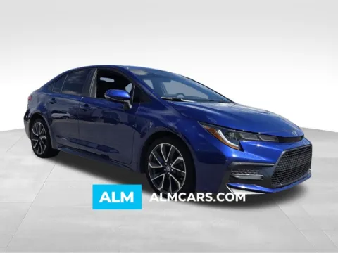 Blue 2020 Toyota Corolla SE for sale in Macon, GA