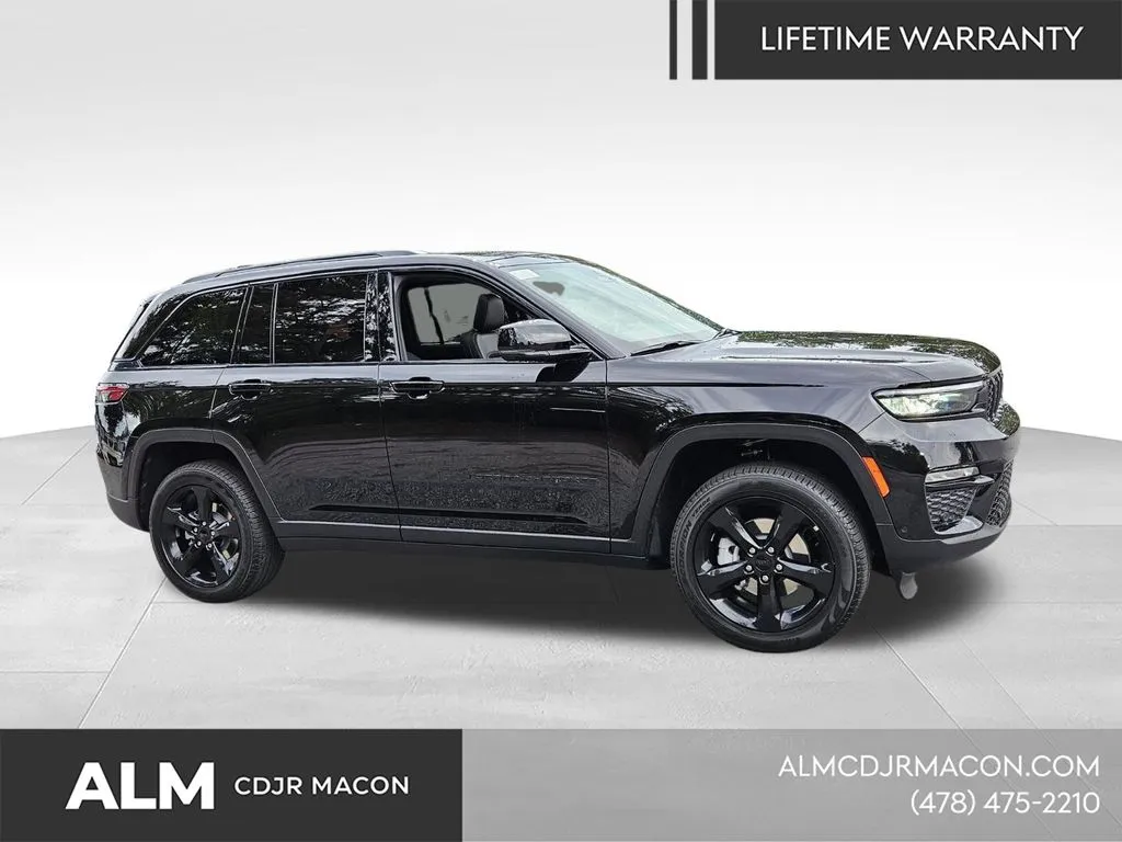 Black 2025 Jeep Grand Cherokee Limited for sale in Macon, GA