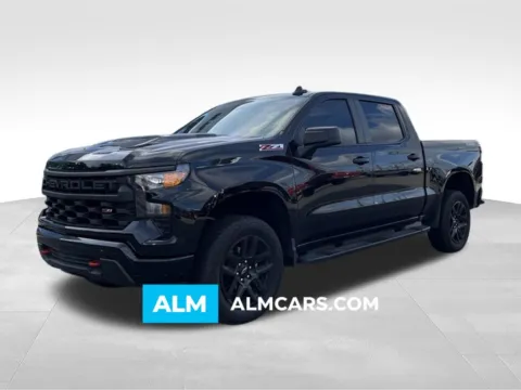Black 2026 Chevrolet Silverado 1500 Custom Trail Boss for sale in Macon, GA