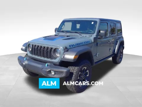 Gray 2024 Jeep Wrangler Rubicon 4xe for sale in Macon, GA