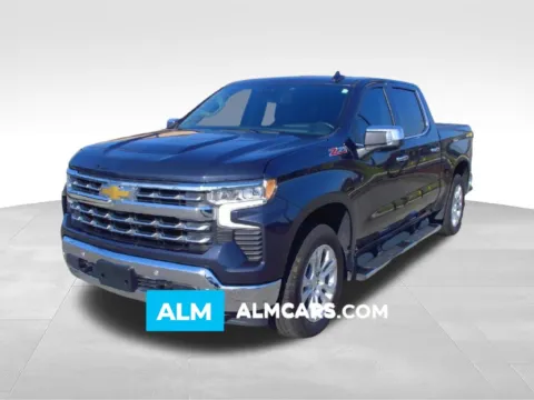 Gray 2024 Chevrolet Silverado 1500 LTZ for sale in Macon, GA