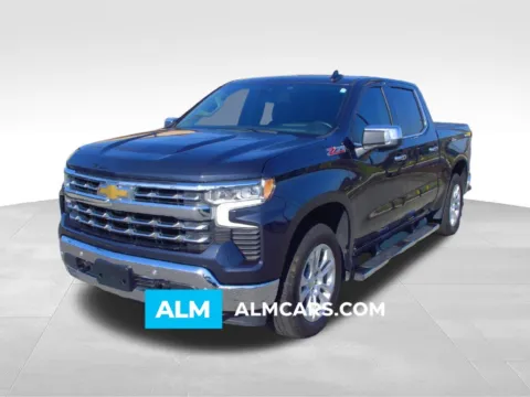 Gray 2024 Chevrolet Silverado 1500 LTZ for sale in Macon, GA