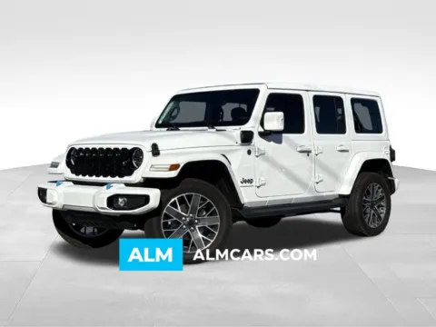 White 2024 Jeep Wrangler High Altitude 4xe for sale in Macon, GA