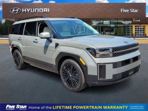 Gray 2025 Hyundai Santa Fe Hybrid Calligraphy for sale in Macon, GA