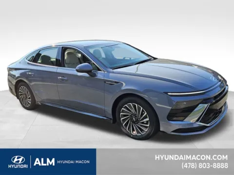Blue 2025 Hyundai Sonata Hybrid SEL for sale in Macon, GA