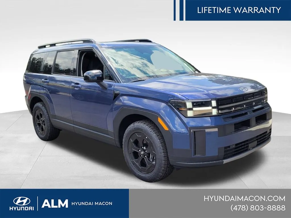 Blue 2025 Hyundai Santa Fe XRT for sale in Macon, GA