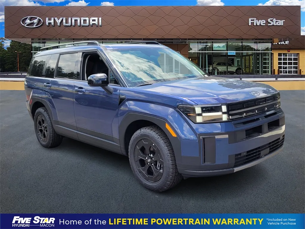 Blue 2025 Hyundai Santa Fe XRT for sale in Macon, GA