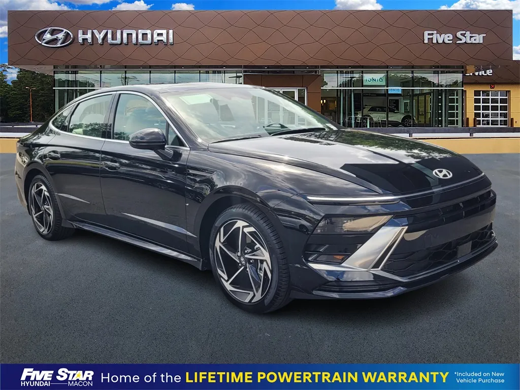 Black 2025 Hyundai Sonata SEL Convenience for sale in Macon, GA