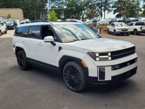 White 2025 Hyundai Santa Fe Calligraphy for sale in Macon, GA