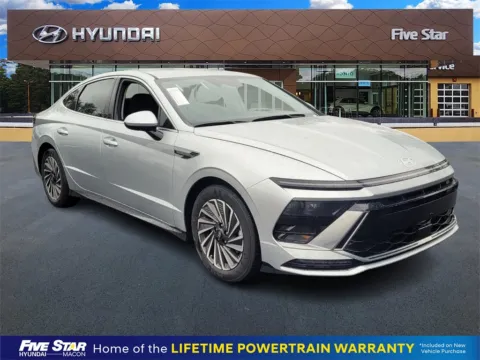 Silver 2025 Hyundai Sonata Hybrid SEL for sale in Macon, GA