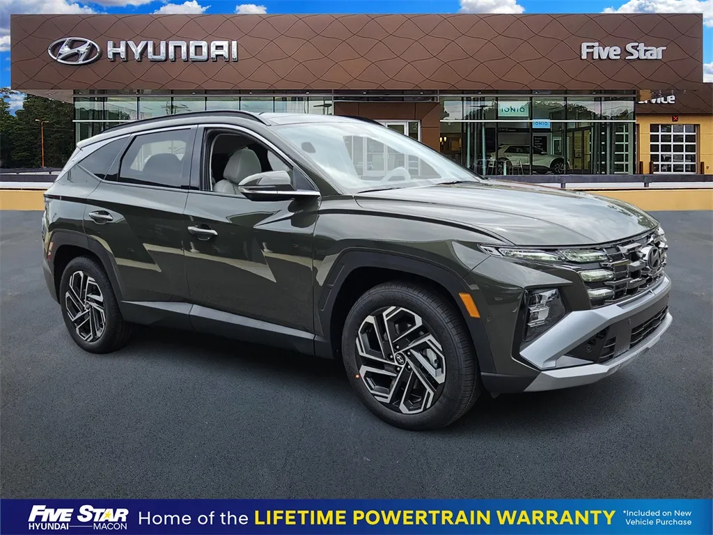 Green 2025 Hyundai Tucson Limited for sale in Macon, GA
