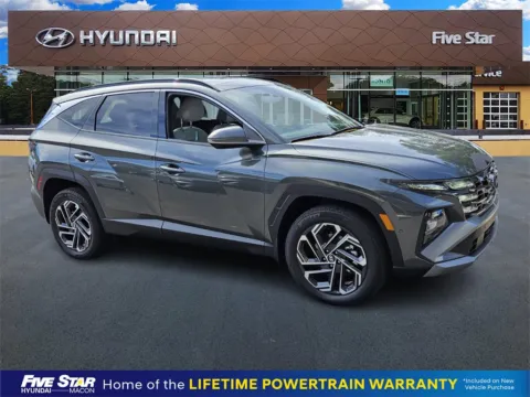 Gray 2025 Hyundai Tucson Hybrid Limited for sale in Macon, GA