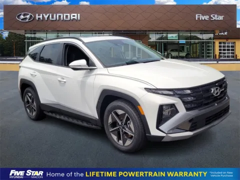 White 2025 Hyundai Tucson SEL Convenience for sale in Macon, GA