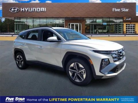 White 2025 Hyundai Tucson SEL Convenience for sale in Macon, GA