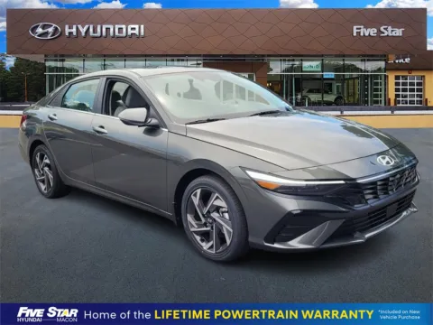 Gray 2025 Hyundai Elantra Hybrid Limited for sale in Macon, GA