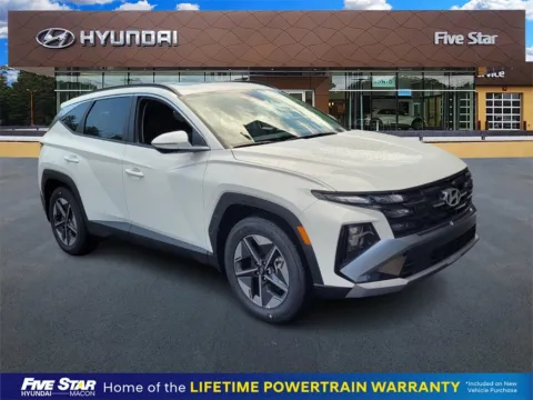 White 2025 Hyundai Tucson SEL Convenience for sale in Macon, GA