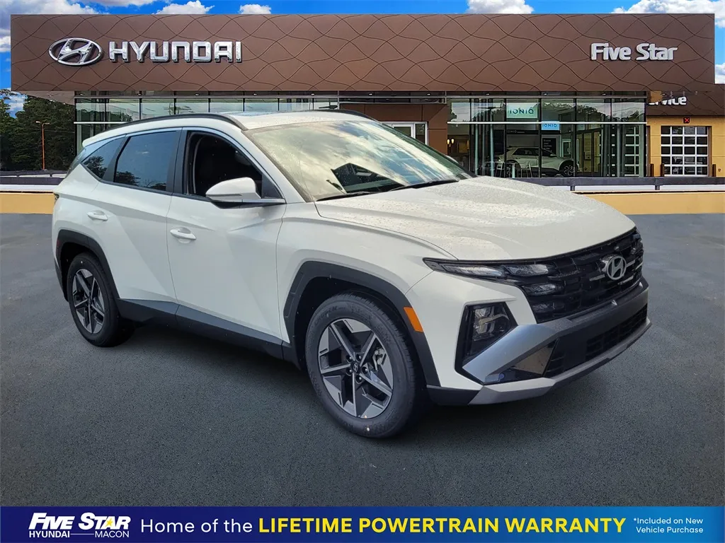 White 2025 Hyundai Tucson SEL Convenience for sale in Macon, GA