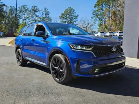 Blue 2021 Kia Sorento SX-Prestige for sale in Macon, GA