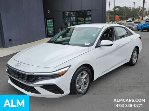 White 2025 Hyundai Elantra SE for sale in Macon, GA