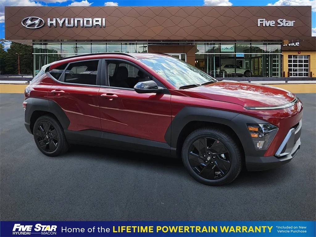 Red 2026 Hyundai Kona SEL Sport for sale in Macon, GA