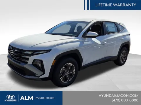 White 2026 Hyundai Tucson Hybrid Blue for sale in Macon, GA