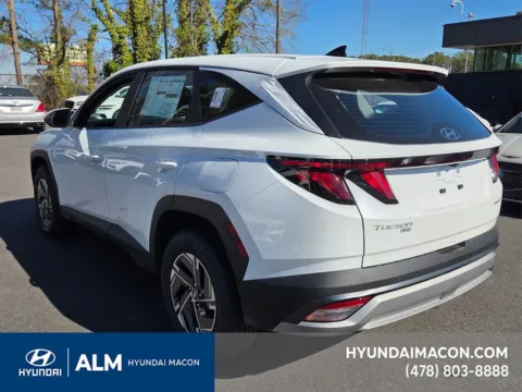 Another view of 2026 Hyundai Tucson Hybrid Blue for sale in Macon, GA at ALM Hyundai Macon