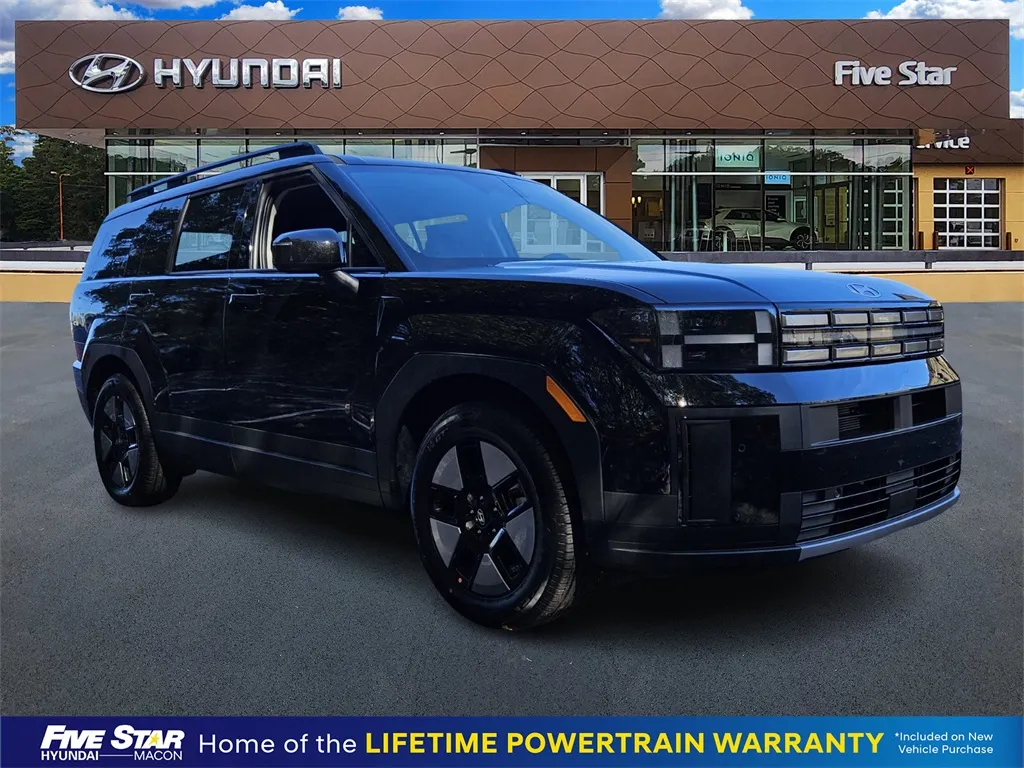 Black 2026 Hyundai Santa Fe Hybrid SEL for sale in Macon, GA