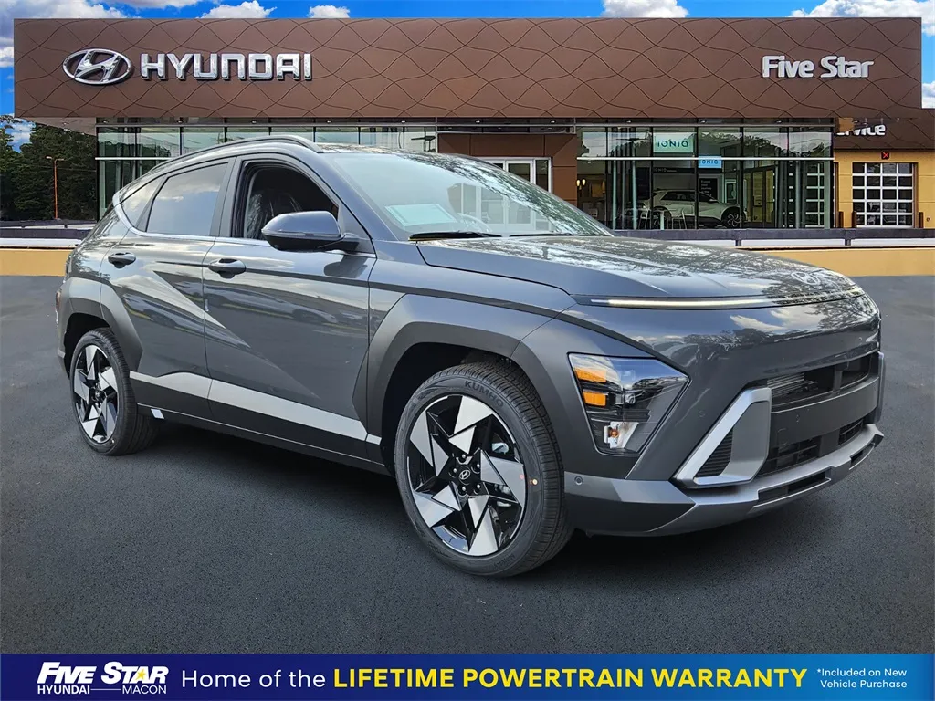 Gray 2026 Hyundai Kona Limited for sale in Macon, GA
