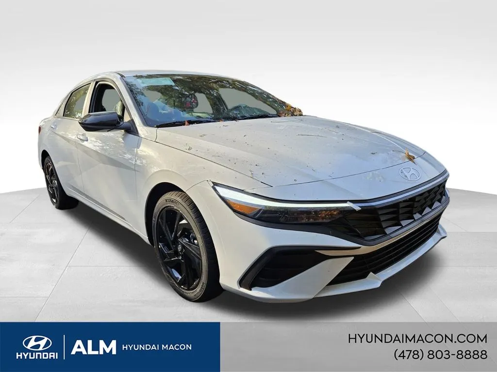 White 2026 Hyundai Elantra SEL Sport for sale in Macon, GA