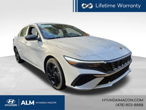 White 2026 Hyundai Elantra SEL Sport for sale in Macon, GA
