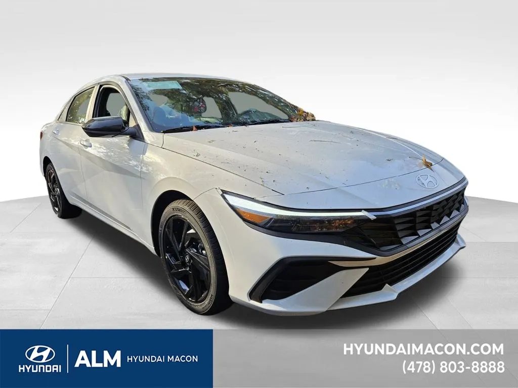 White 2026 Hyundai Elantra SEL Sport for sale in Macon, GA