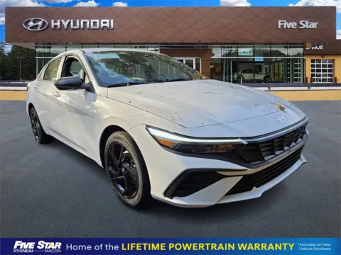 White 2026 Hyundai Elantra SEL Sport for sale in Macon, GA