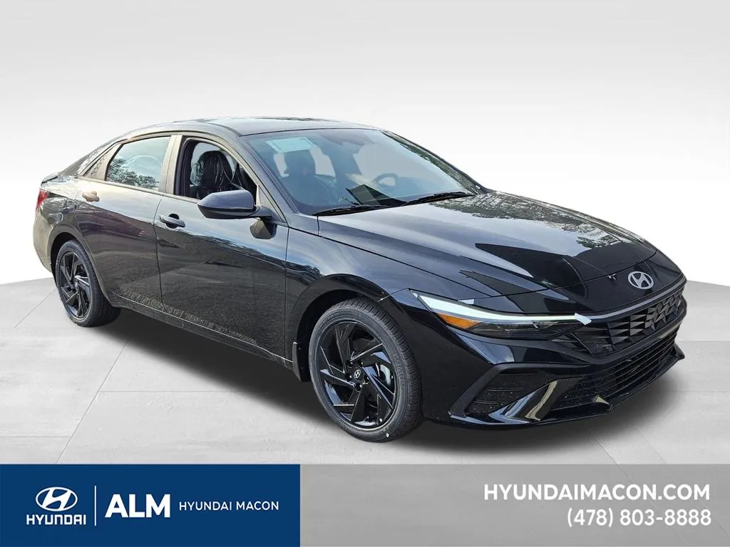 Black 2026 Hyundai Elantra SEL Sport for sale in Macon, GA