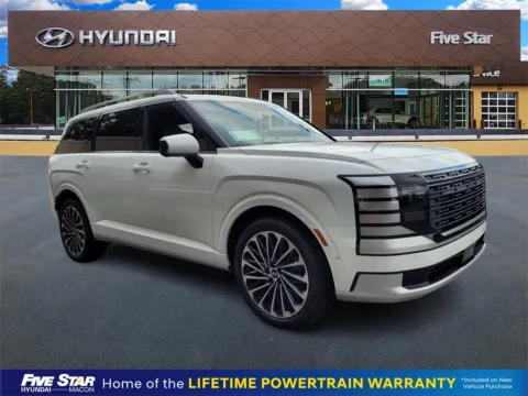 White 2026 Hyundai Palisade Calligraphy for sale in Macon, GA