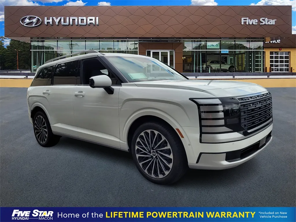 White 2026 Hyundai Palisade Calligraphy for sale in Macon, GA