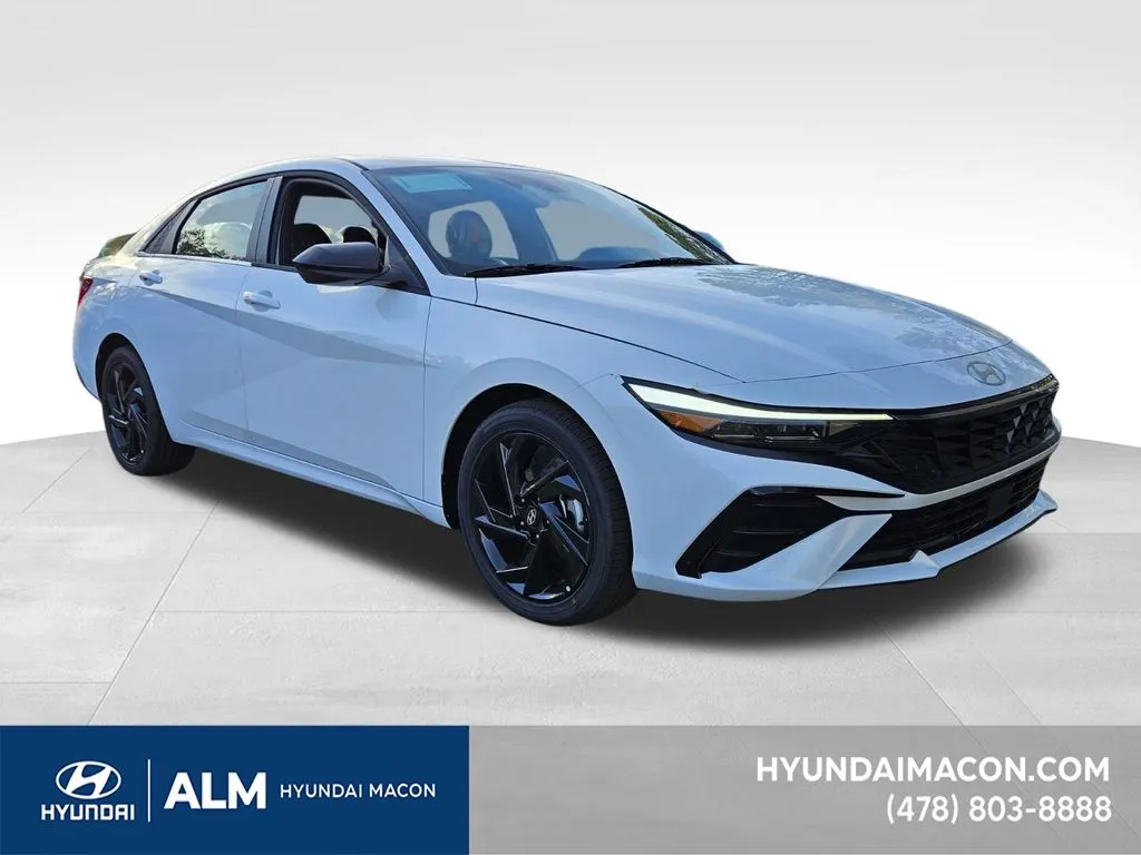 White 2026 Hyundai Elantra SEL Sport for sale in Macon, GA