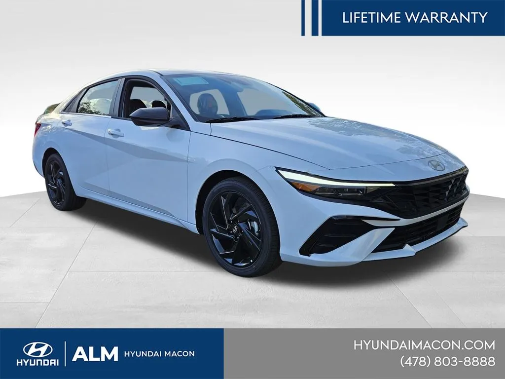 White 2026 Hyundai Elantra SEL Sport for sale in Macon, GA