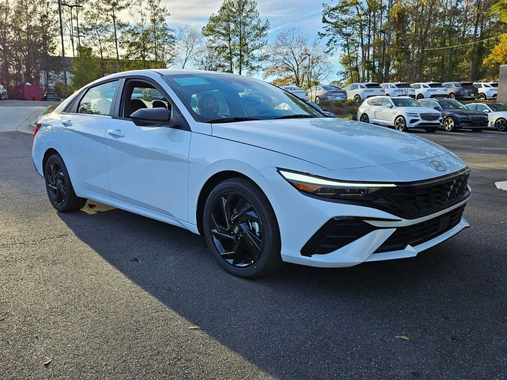 White 2026 Hyundai Elantra SEL Sport for sale in Macon, GA