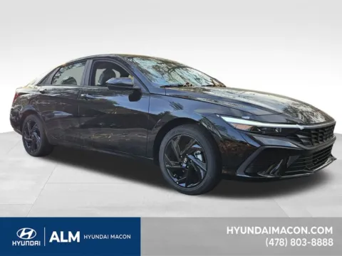Black 2026 Hyundai Elantra SEL Sport for sale in Macon, GA