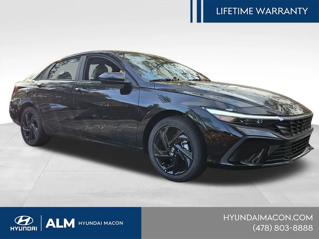 Black 2026 Hyundai Elantra SEL Sport for sale in Macon, GA