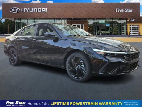 Black 2026 Hyundai Elantra SEL Sport for sale in Macon, GA