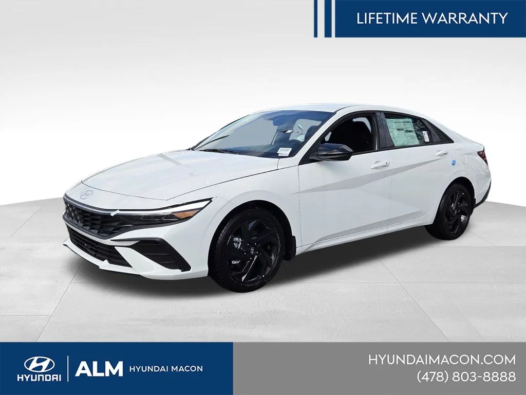 White 2026 Hyundai Elantra SEL Sport for sale in Macon, GA