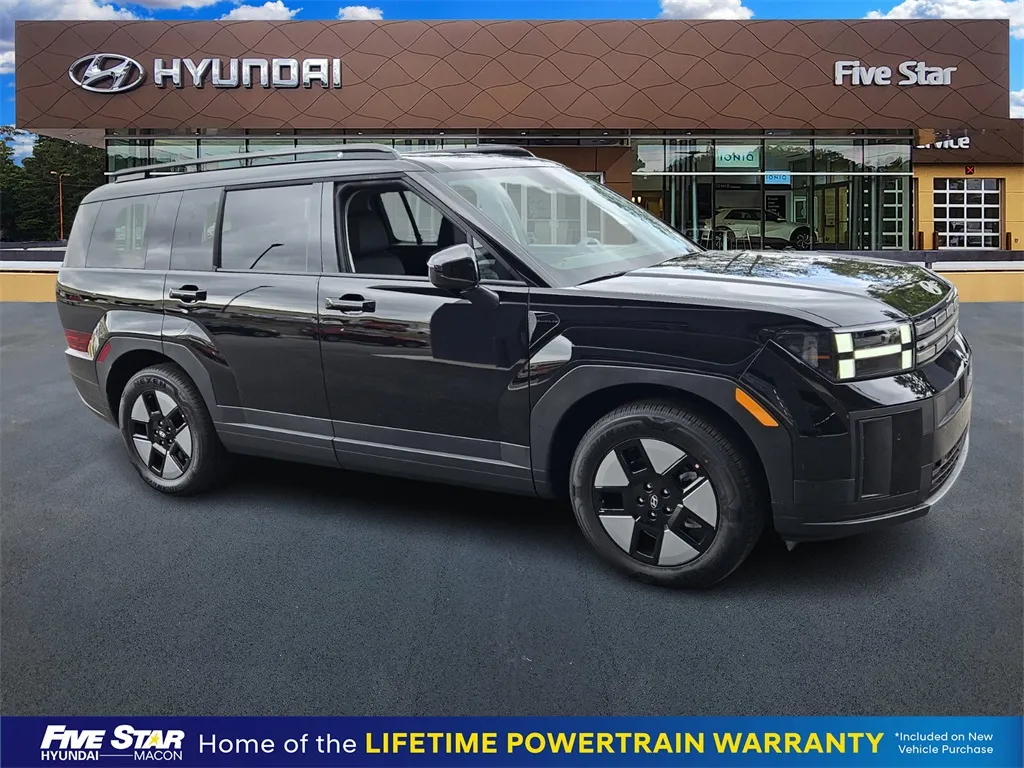 Black 2026 Hyundai Santa Fe Hybrid SEL for sale in Macon, GA