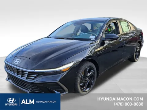 Black 2026 Hyundai Elantra SEL Sport for sale in Macon, GA