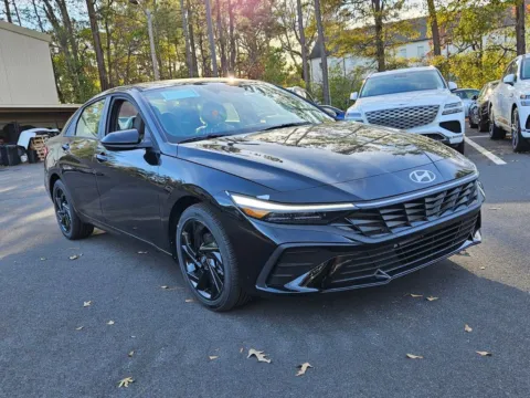 Black 2026 Hyundai Elantra SEL Sport for sale in Macon, GA
